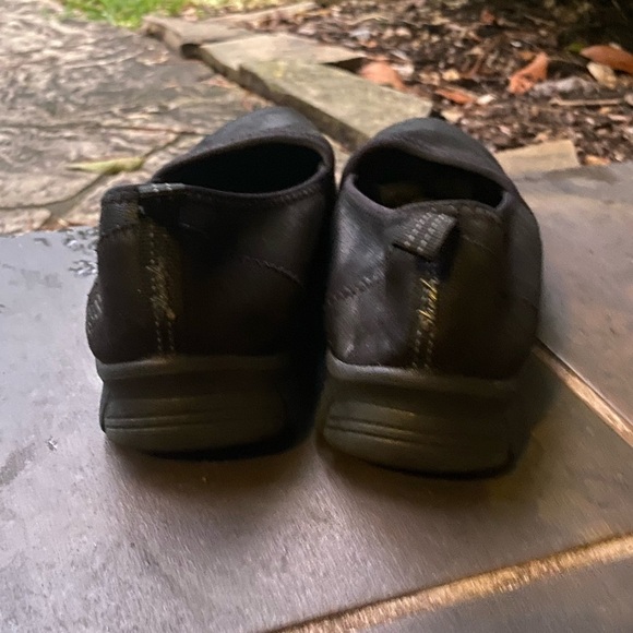 Skechers Air Cooled Memory Foam Black Slip-On Stretch Flex Sneakers Size 9.5
M - Picture 6 of 10